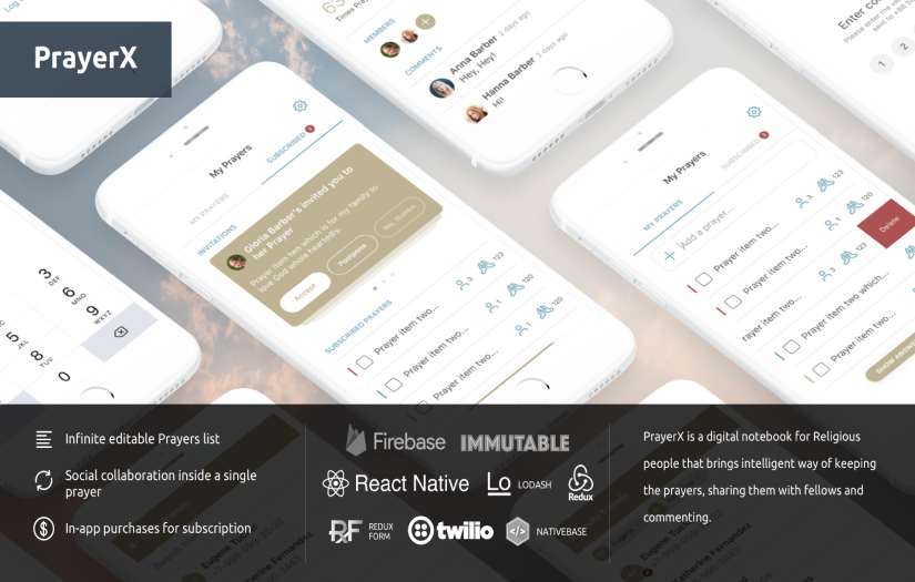 Social App for Religious People screenshot 1